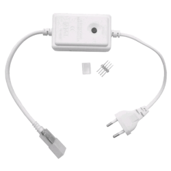 Alimentator + controller banda LED RGB cu stecher, 220V