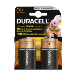 BATERIE DURACELL R20 ALKALINA