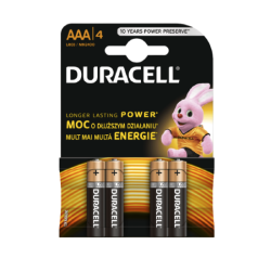 BATERIE DURACELL R3 ALKALINA 4buc/blister