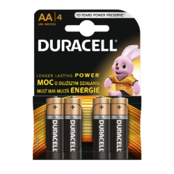 BATERIE DURACELL R6 ALKALINA 4buc/blister