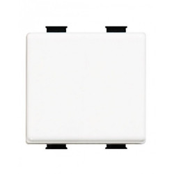 Buton cu revenire, alb  bticino AM5005/2  - 2 modul