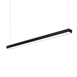 Corp LED liniar, 40W, 5000K, 120 cm, negru