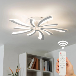 LUSTRA LED 70W CU 10 BRATE 3 CULORI+IR  700x90mm
