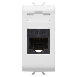 GEWISS CHORUS ALB SATINAT PRIZA RJ45 5E UTP GW15421