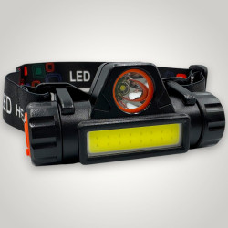 Lanterna led de cap cu acumulator 3W cu incarcare USB