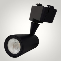 Spot Sina Negru 30W=300W, 4000K, lumina neutra