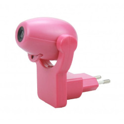 Lampa Veghe Led Roz cu proiectie pentru copii, 0.7W