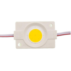 Modul LED COB ALB 9 LED-uri 2.4W/200lm/IP65/12V