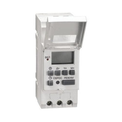 RELEU DE TIMP DIGITAL TE15 16A 230V PE DIN IEK