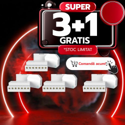 Modul de control Wi-Fi pentru intrerupator, 2.4Ghz, compatibil smartphone, 3+1 GRATIS