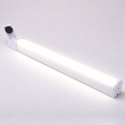 Corp LED baie alb, cu priza, 15w, 4100K, lumina neutra, cu protectie IP44