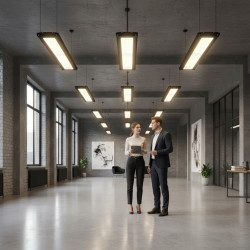 Corp Led Industrial liniar 100W 100LM/W 6500K IP65 491X120X35MM