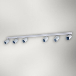Spot Liniar Reglabil Alb 6 X GU10 1180mm