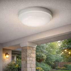 Aplica LED de exterior Rotunda  fi235, 18W=150W, 4000K, lumina neutra, cu protectie IP65