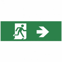 Autocolant Lampa Exit Sageata dreapta 30 Led - SPN7901