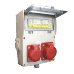 Tablou de santier echipat T1X16+T1X32+M2X16, 10L IP66 - MF0015-00097
