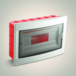 CUTIE SIGURANTE 12P IP40 USA TRANSPARENTA - montaj ingropat VIKO