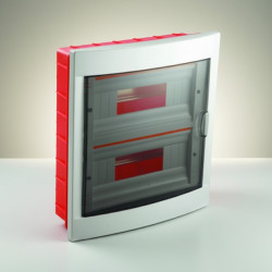 CUTIE SIGURANTE 24P IP40 USA TRANSPARENTA - montaj ingropat VIKO