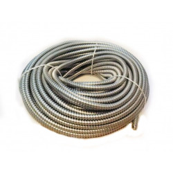 Copex Metalic 14mm – Rola 50m, Tub Riflat Otel Spiralat