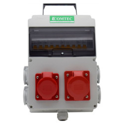 Tablou de santier echipat T2X16+M4X16, 10L IP66 - PF0019-05582